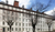 View of the largest half-timbered residential building in Europe, the Long House at the Lindenhof Courtyard.