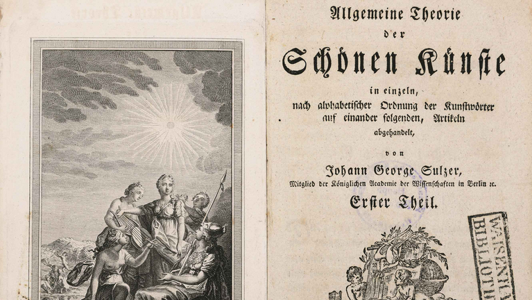 Ausschnitte aus Titelblättern verschiedener Werke wissenschaftlichen Inhalts