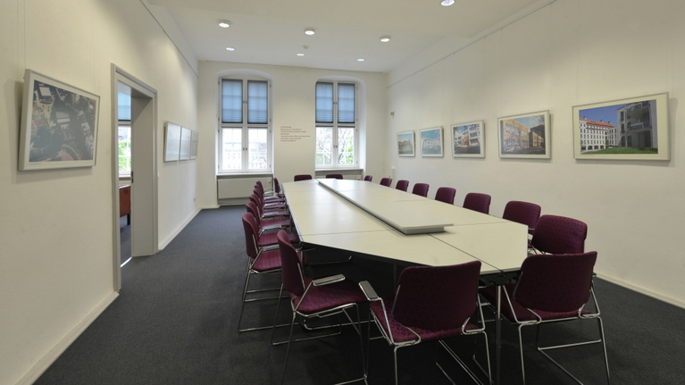 Indien-Zimmer auf der Tagungsetage im Historischen Waisenhaus