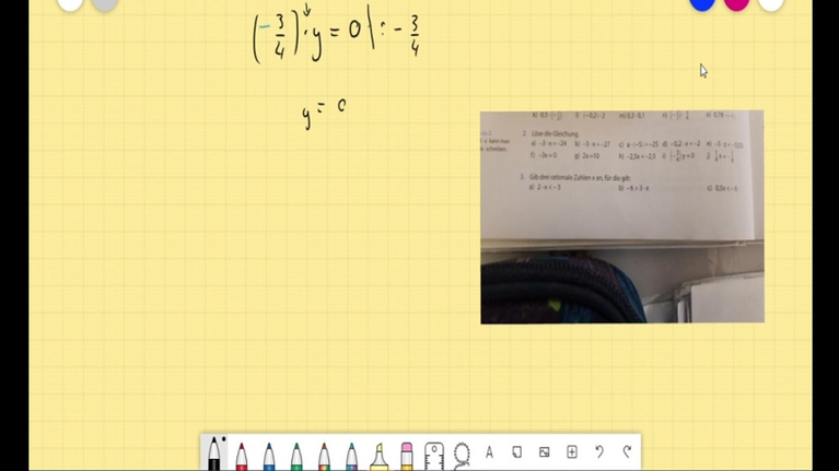 Klärung einer mathematischen Aufgabe