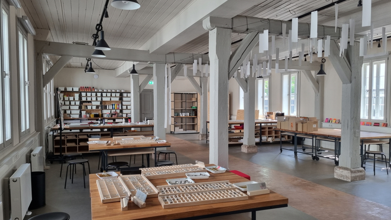 Ansicht des Projektraums LeoLab