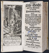 Titel und Frontispiz zu "Christliches Lehr-, Beicht- und Bät-Büchlein, vor Gottselige Communicanten" aus dem Besitz Cansteins