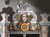 Die Bekrönungsmalerei des Pflanzenschranks in der Wunderkammer