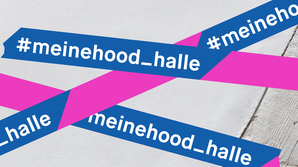 Logo der Aktion #meinehood_halle
