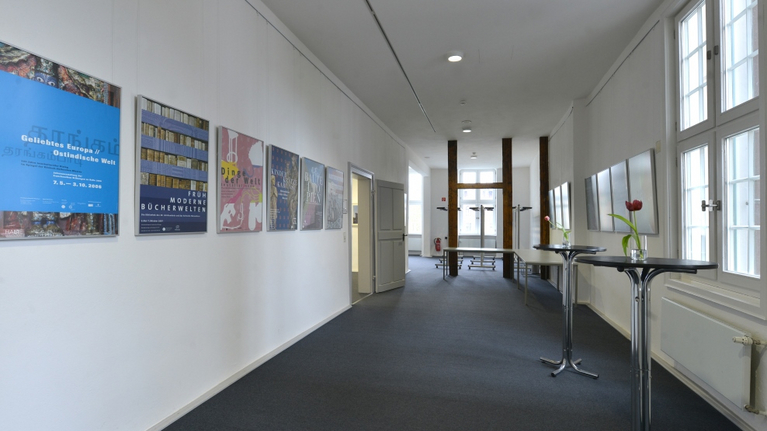 Flurbereich der Tagungsetage im Historischen Waisenhaus