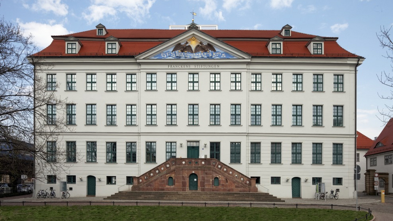 The facade of the Historic Orphanage