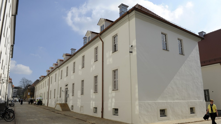 View of the brewery and bakery after the renovation. The offices and the Publication's Department of the Francke Foundations are located here.