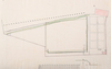 Situationsplan der Gartenflächen des Königlichen Pädagogiums mit dem Botanischen Garten. Um 1750. 