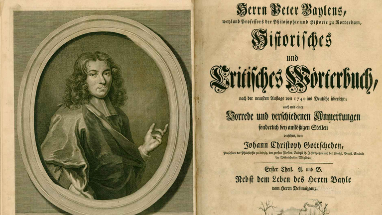 Ausschnitte aus Titelblättern verschiedener Werke wissenschaftlichen Inhalts